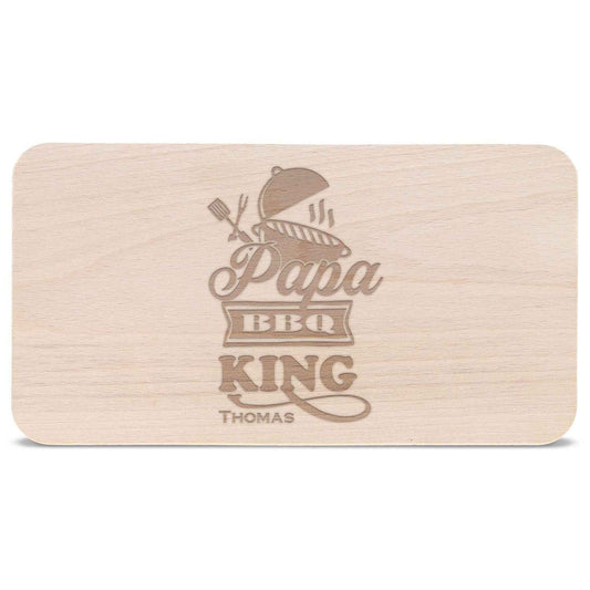 Frühstücksbrettchen Papa BBQ King