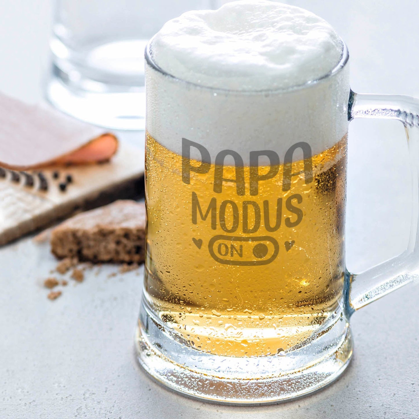 Montana Bierkrug mit Gravur "Papa Modus"