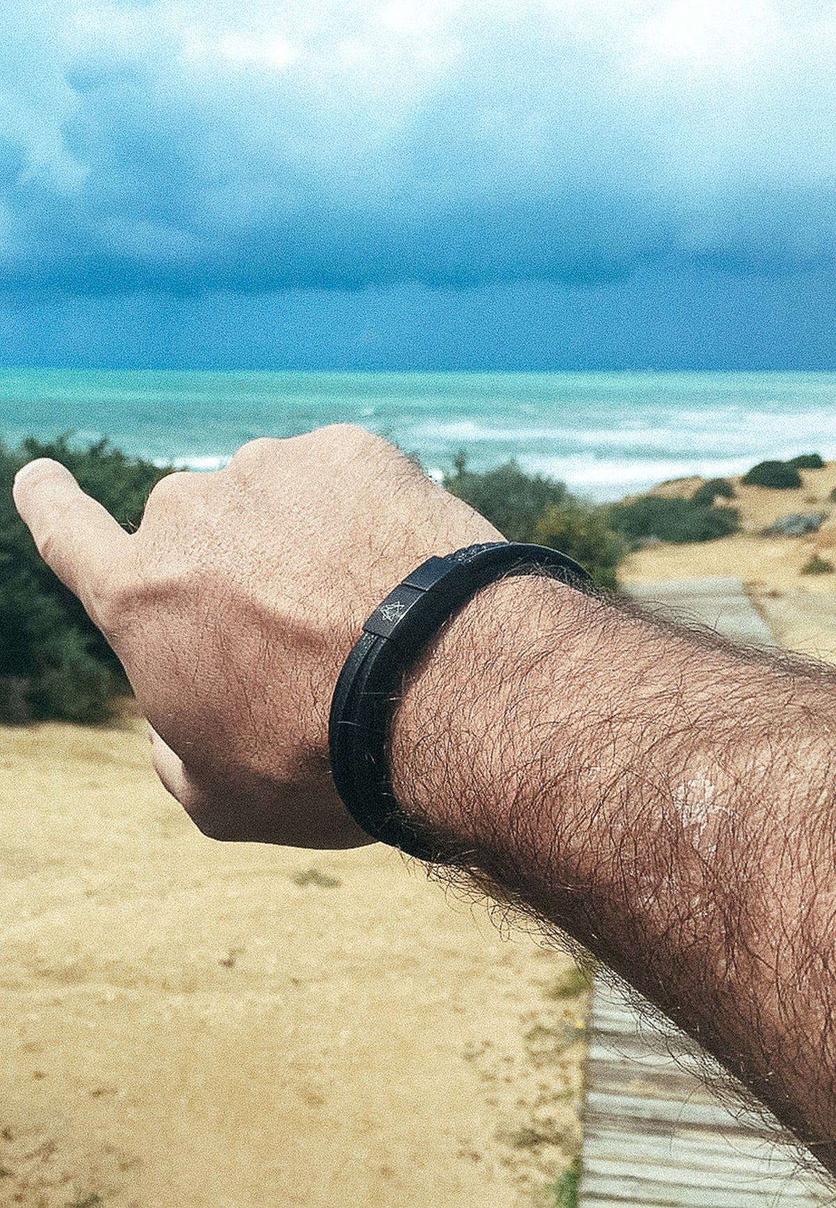 Pax Bracelet Matte Black - Black