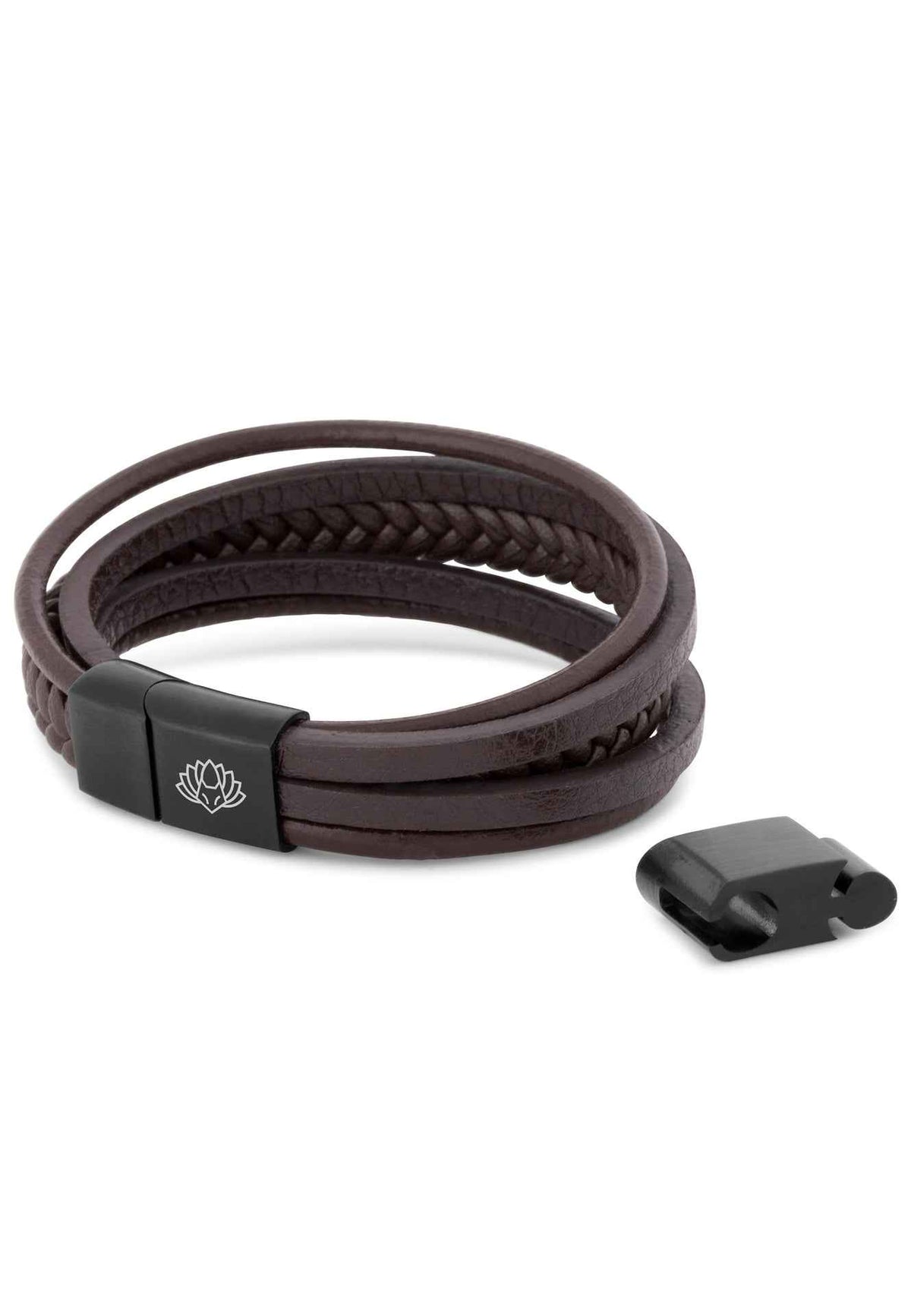 Pax Bracelet Matte Black - Brown