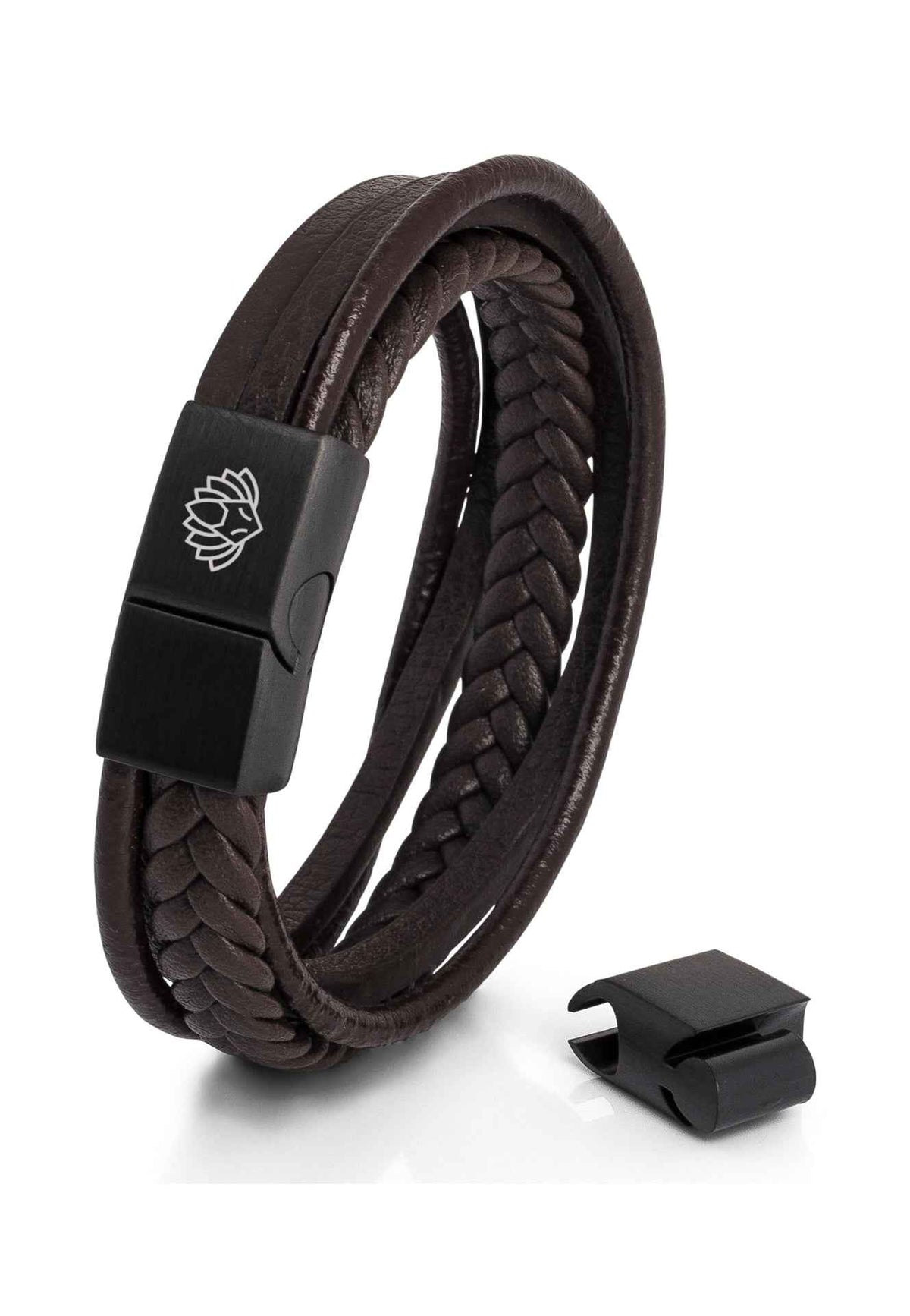 Pax Bracelet Matte Black - Brown