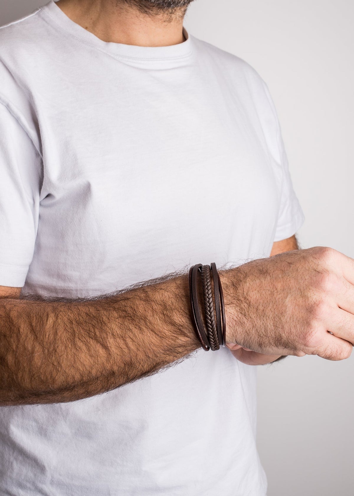 Pax Bracelet Matte Black - Brown