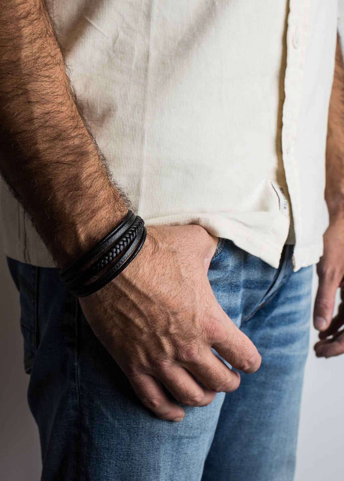 Pax Bracelet Silver - Black