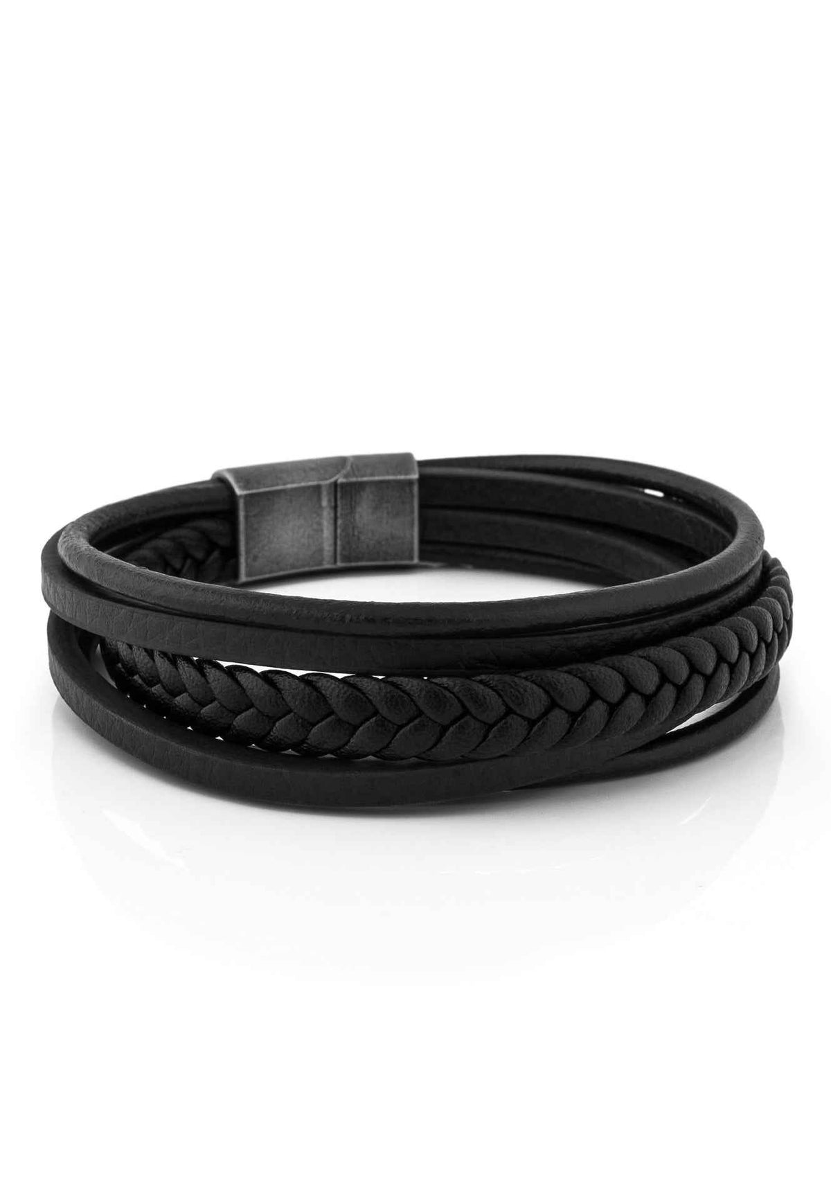 Pax Bracelet Silver - Black