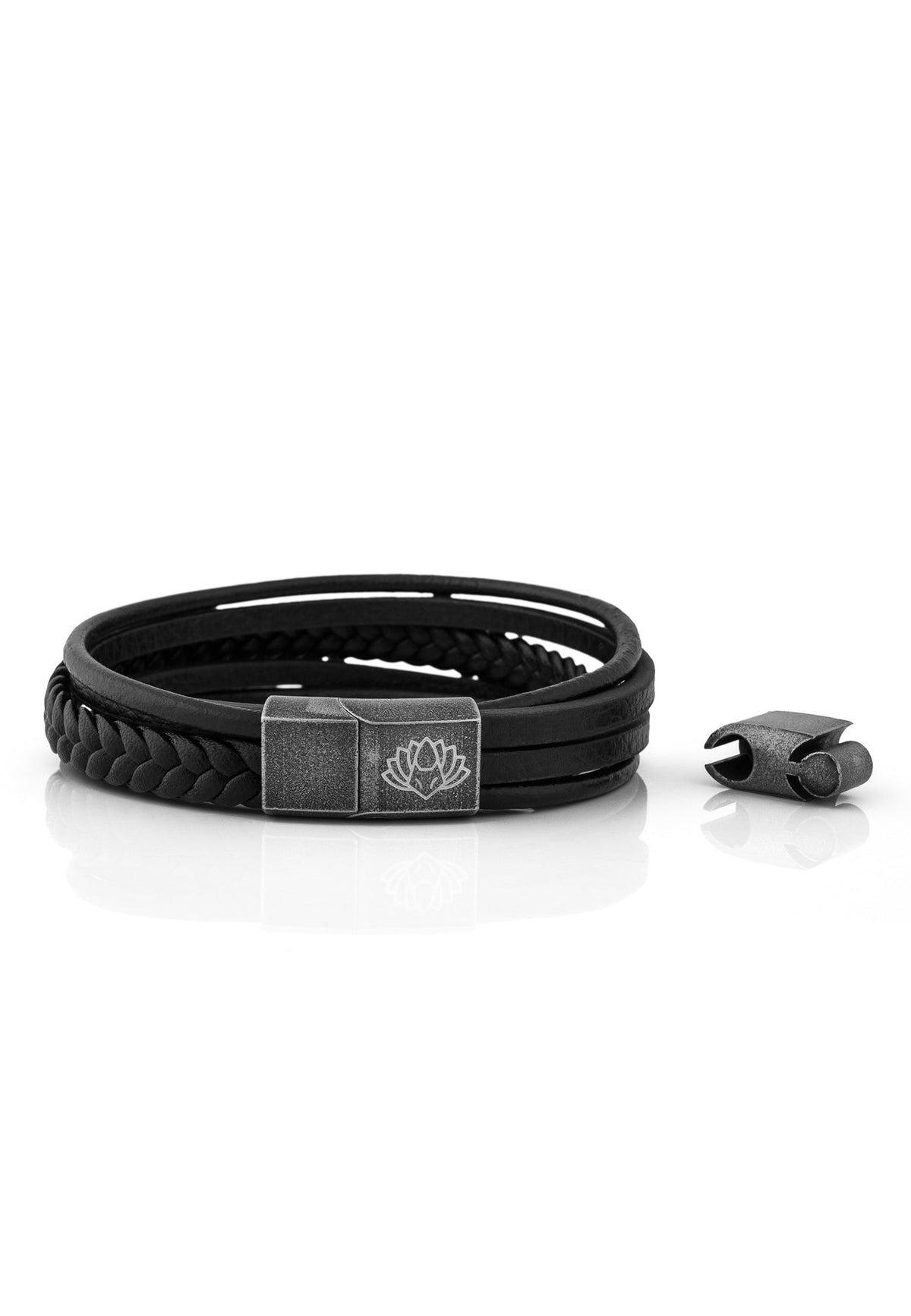 Pax Bracelet Silver - Black