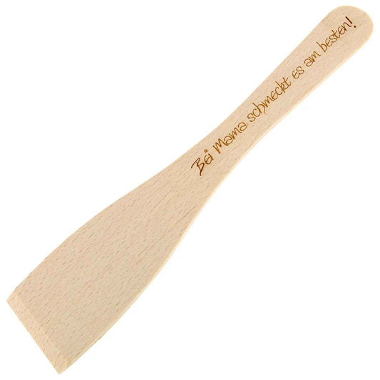 Pfannenwender mit Gravur aus Holz (30cm)