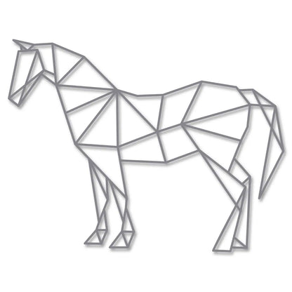 Origami Pferd aus Holz -