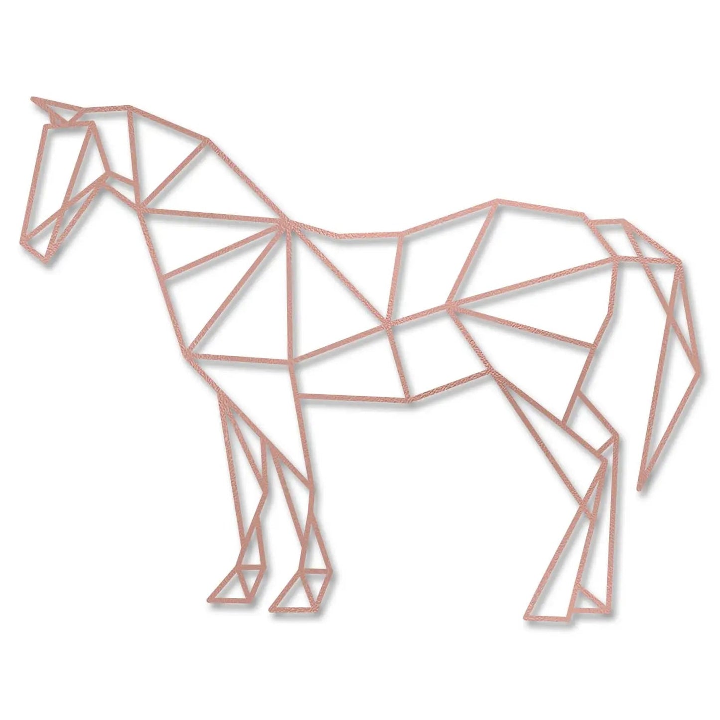 Origami Pferd aus Holz -
