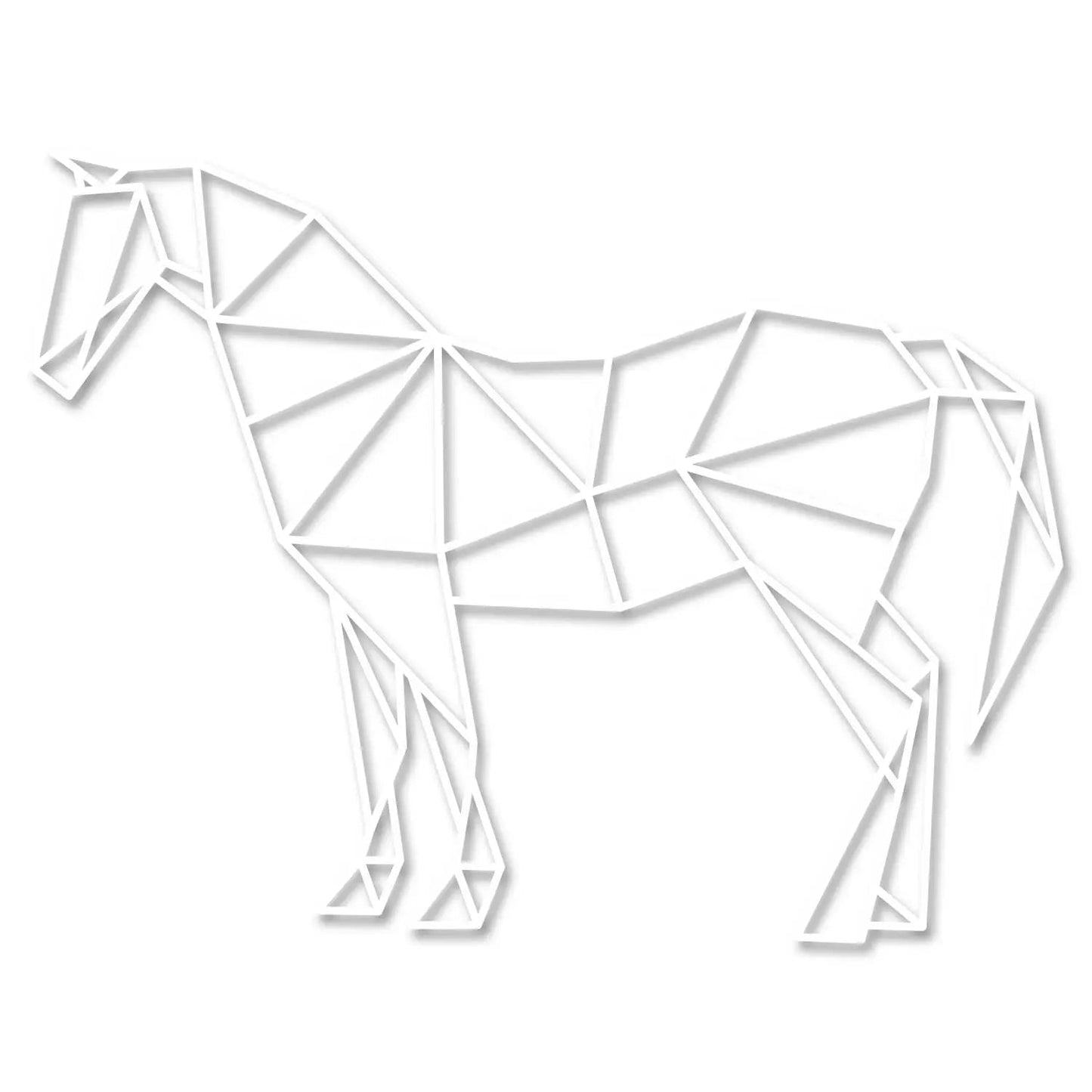 Origami Pferd aus Holz -