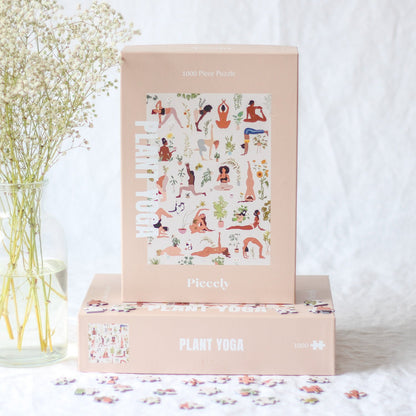 Piecely Plant Yoga Puzzle, 1000 Teile