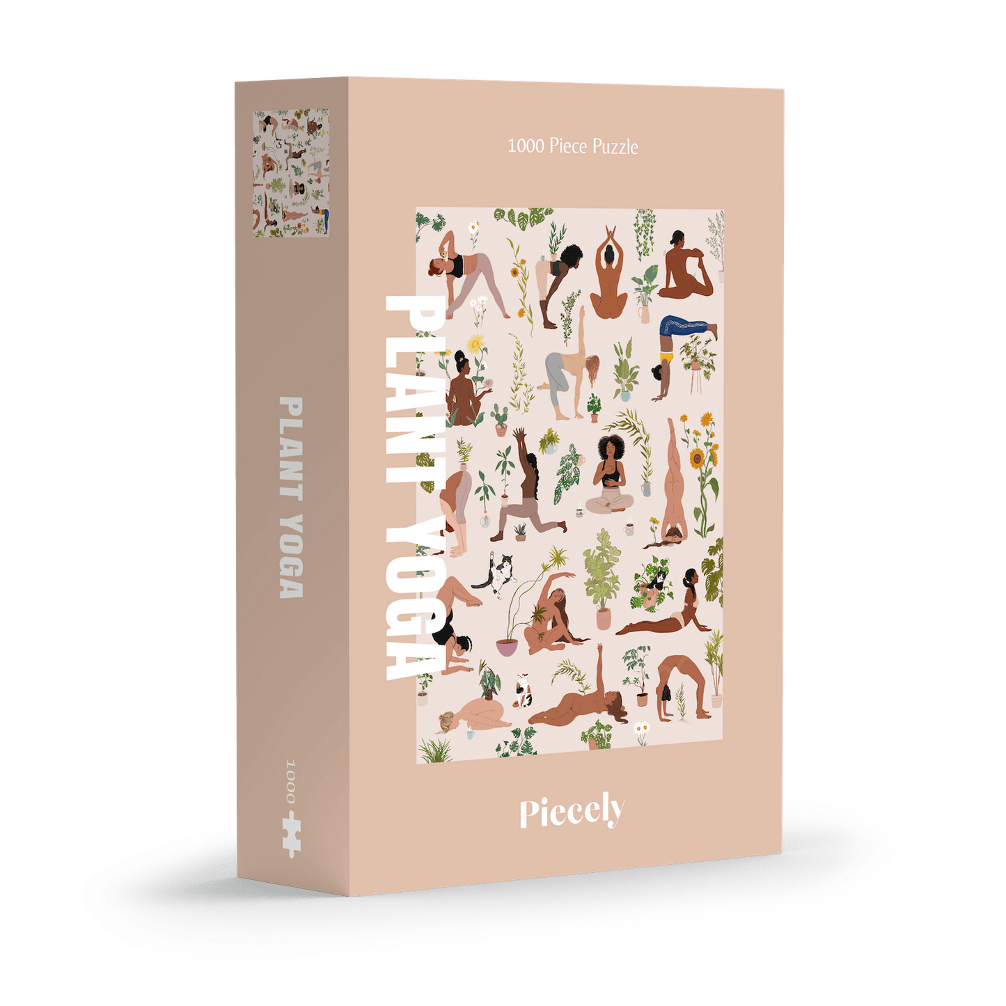 Piecely Plant Yoga Puzzle, 1000 Teile