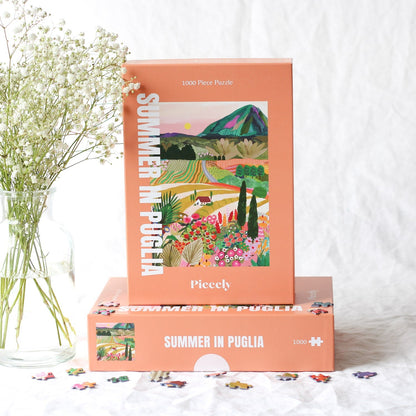 Piecely Summer in Puglia Puzzle, 1000 Teile