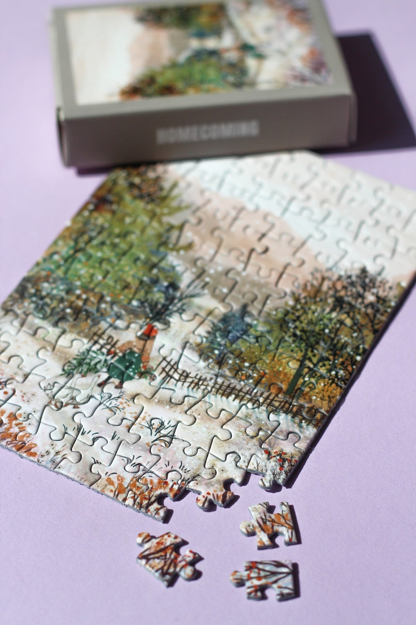 Piecely Homecoming Minipuzzle, 99 Teile