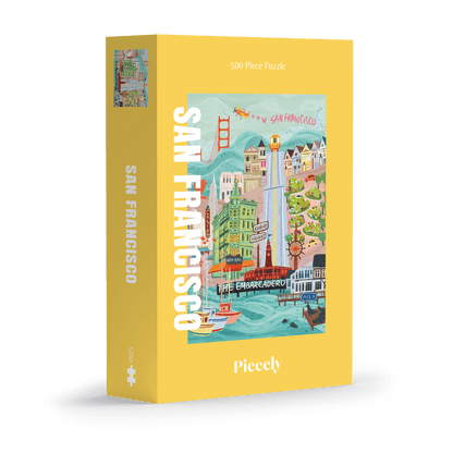 Piecely San Francisco Puzzle, 500 Teile