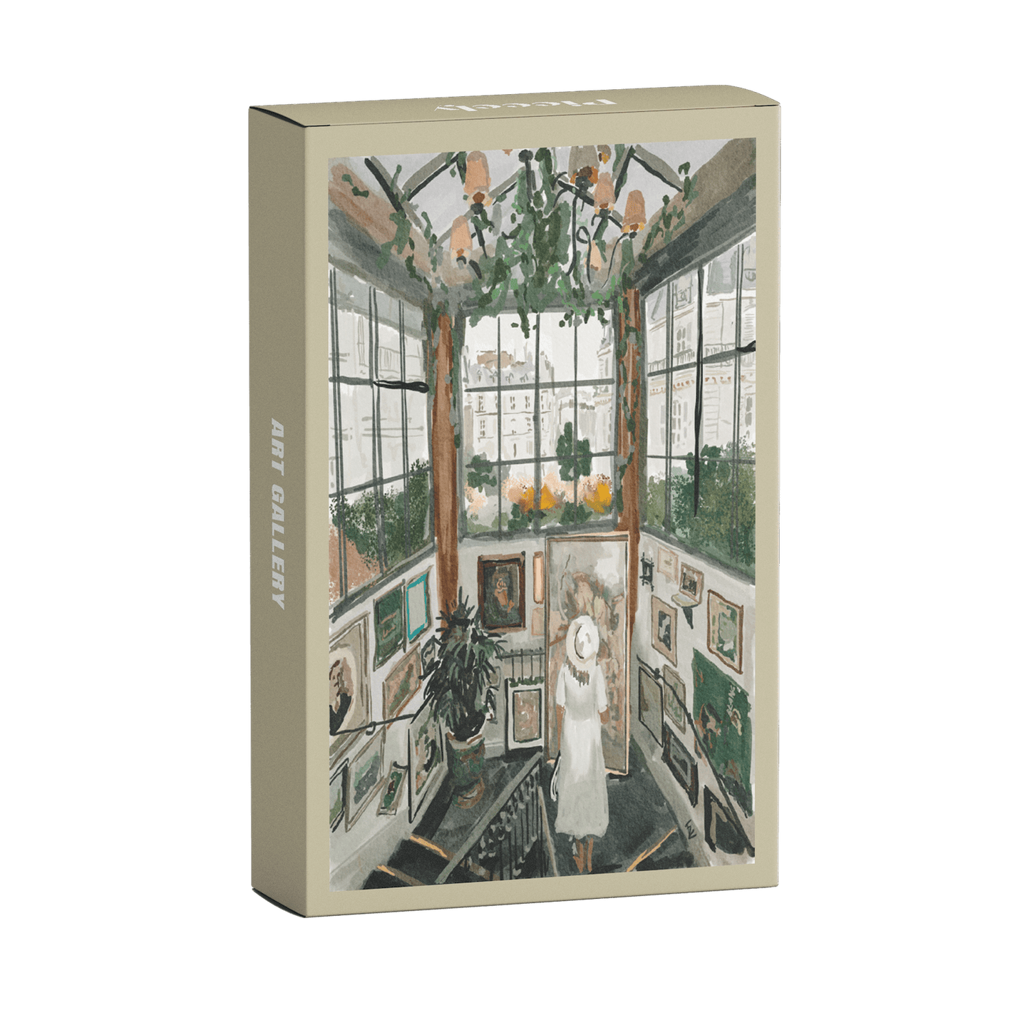 Piecely Art Gallery Minipuzzle, 99 Teile