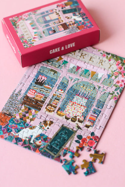 Piecely Cake & Love Minipuzzle, 99 Teile