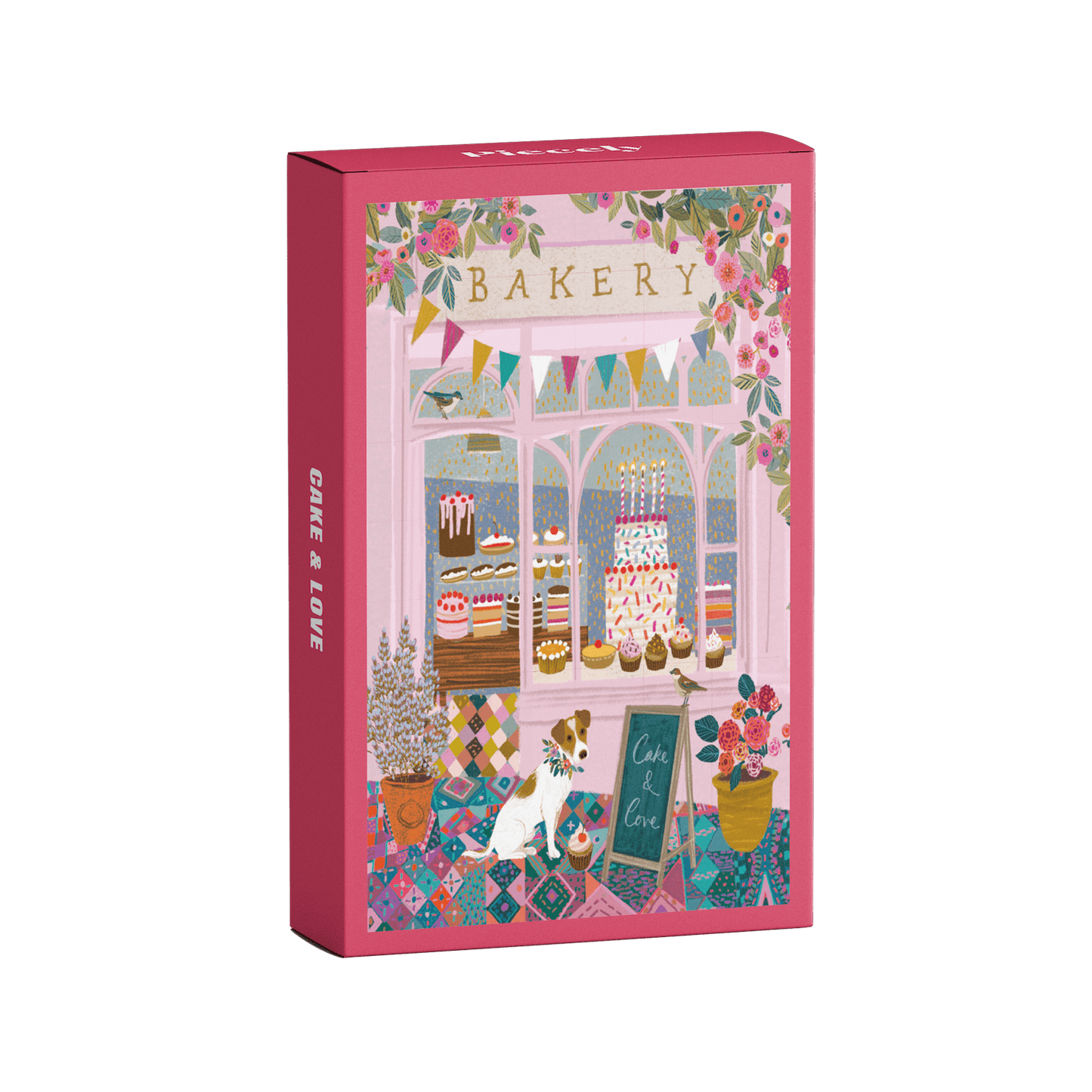 Piecely Cake & Love Minipuzzle, 99 Teile