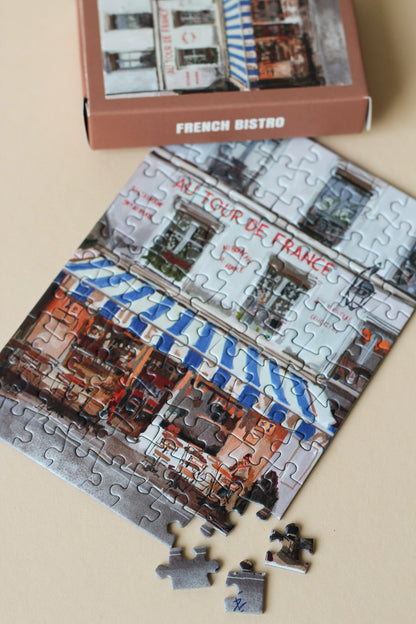 Piecely French Bistro Minipuzzle, 99 Teile