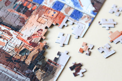 Piecely French Bistro Puzzle, 500 Teile