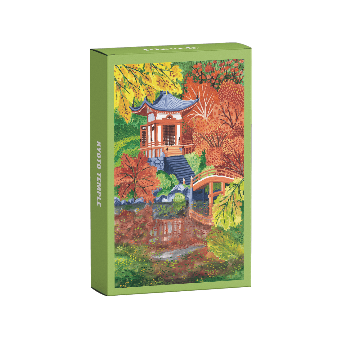 Piecely Kyoto Temple Minipuzzle, 99 Teile
