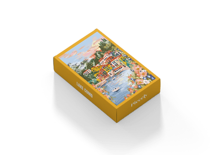 Piecely Lake Como Minipuzzle, 99 Teile