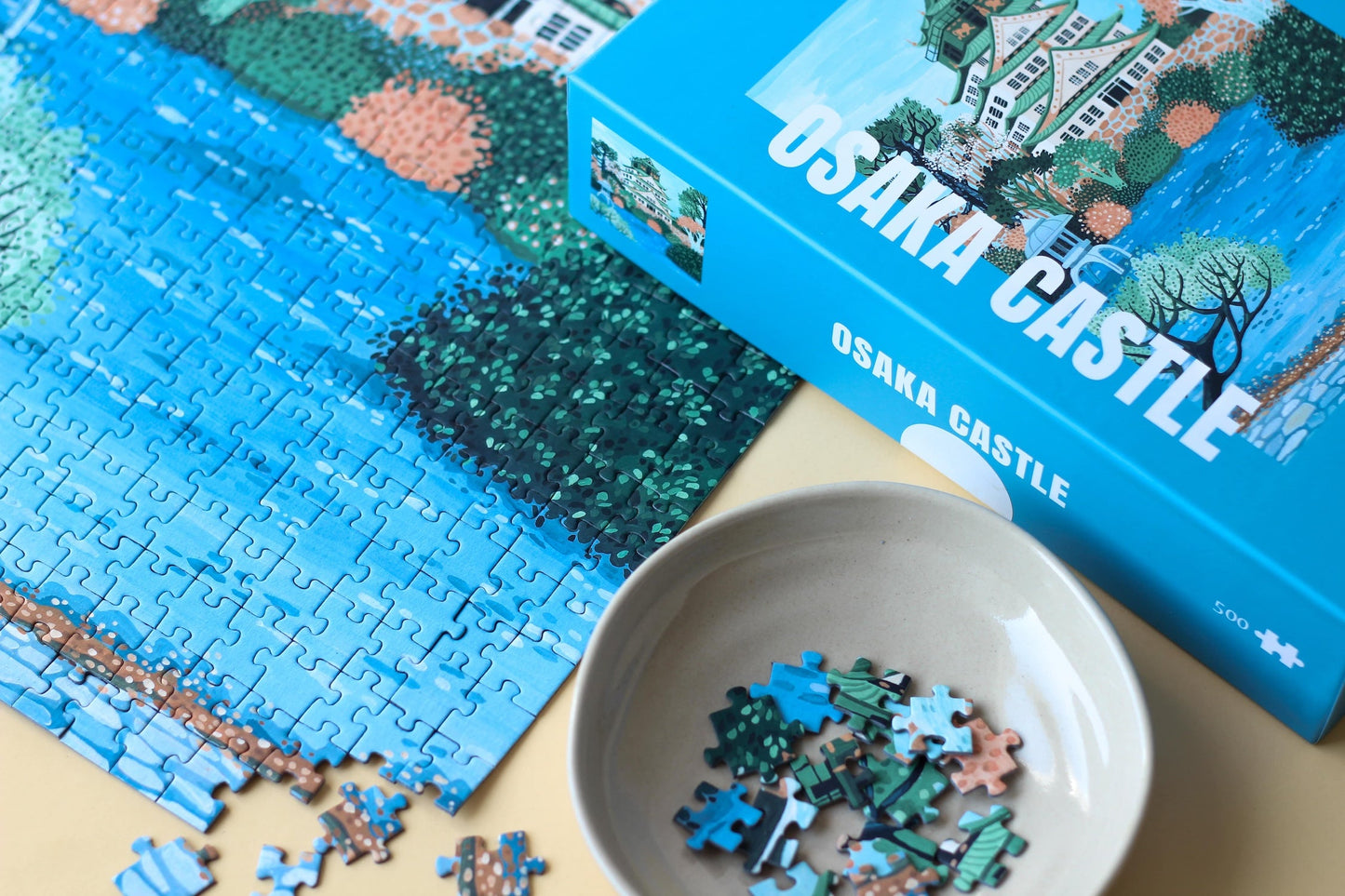 Piecely Osaka Castle Puzzle, 500 Teile