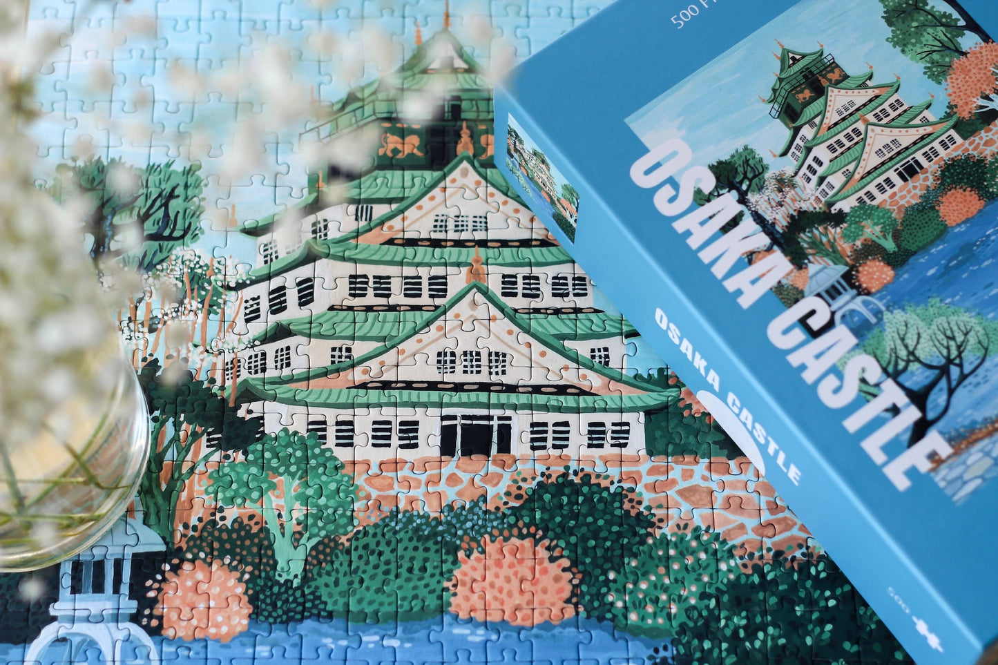 Piecely Osaka Castle Puzzle, 500 Teile