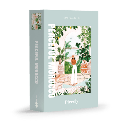 Piecely Peaceful Morocco Puzzle, 1000 Teile