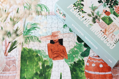 Piecely Peaceful Morocco Puzzle, 1000 Teile