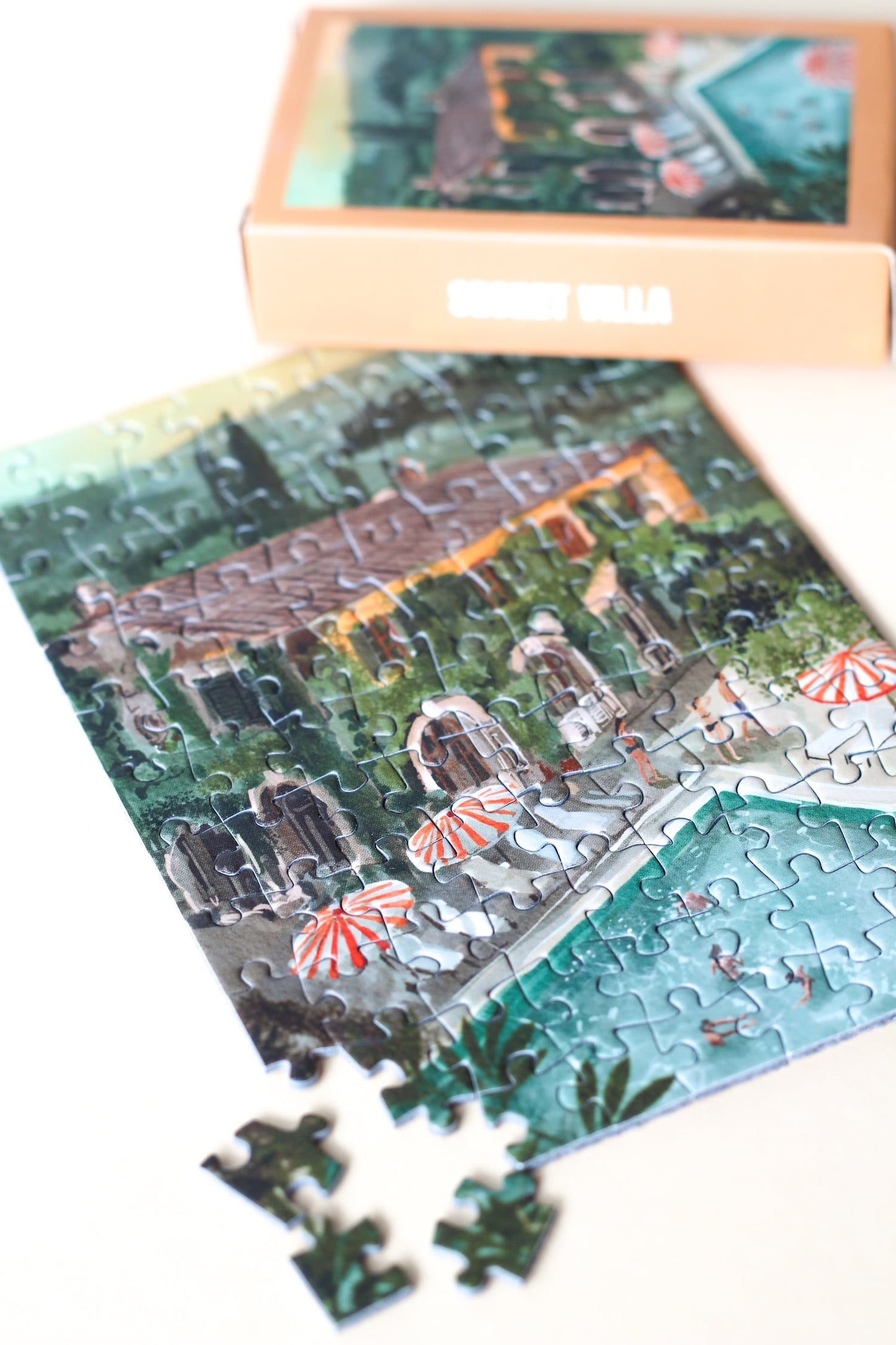Piecely Secret Villa Minipuzzle, 99 Teile