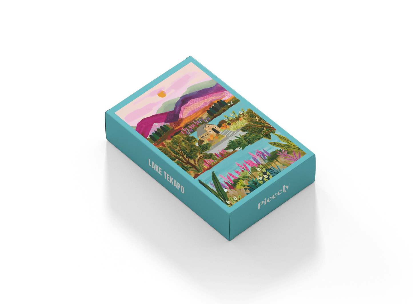 Piecely Lake Tekapo Minipuzzle, 99 Teile