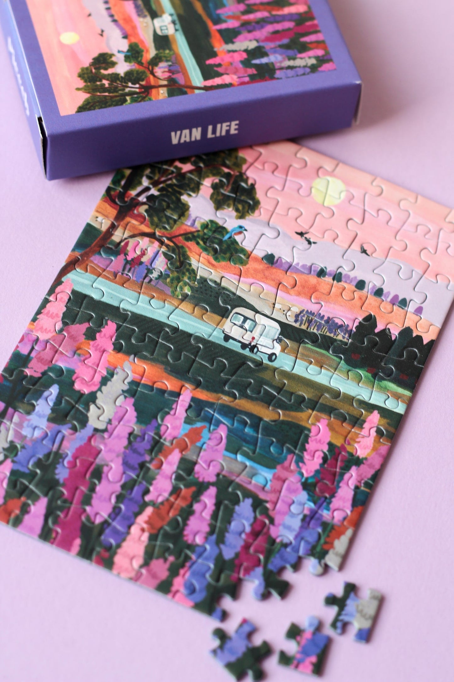 Piecely Van Life Minipuzzle, 99 Teile