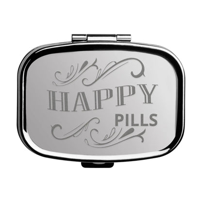 Pillendose mit zwei separaten Fächern
