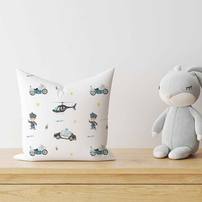 "Polizei" Premium Kinder Dekokissen