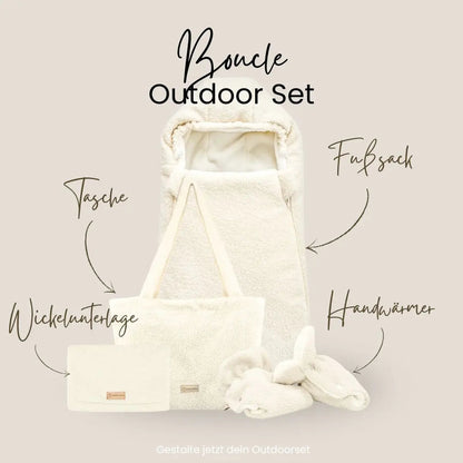 Kinderwagen-Handschuhe Bouclé – warm & kuschelig District for Kids
