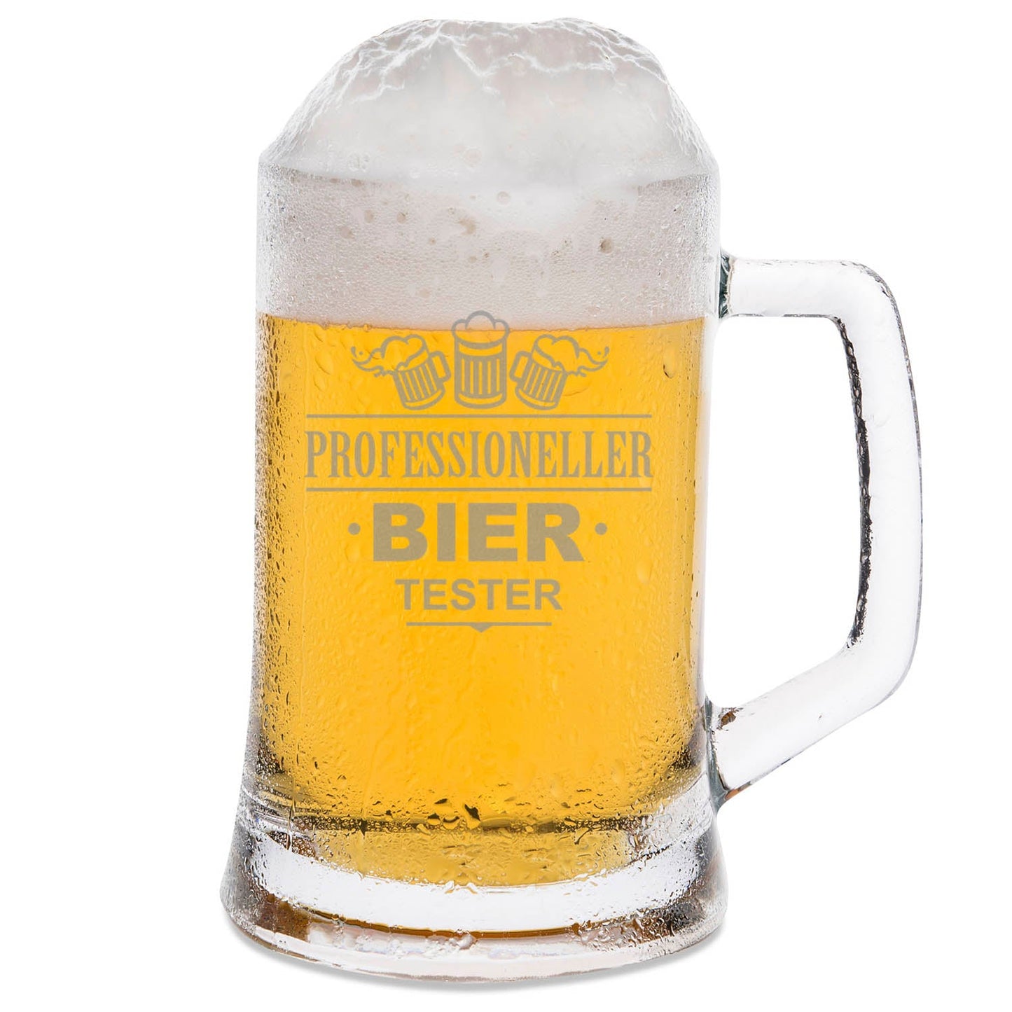 Montana Bierkrug mit Gravur "Professioneller Biertester"