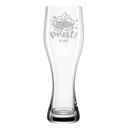 Leonardo Weizenglas "Prost Bier" mit Namen