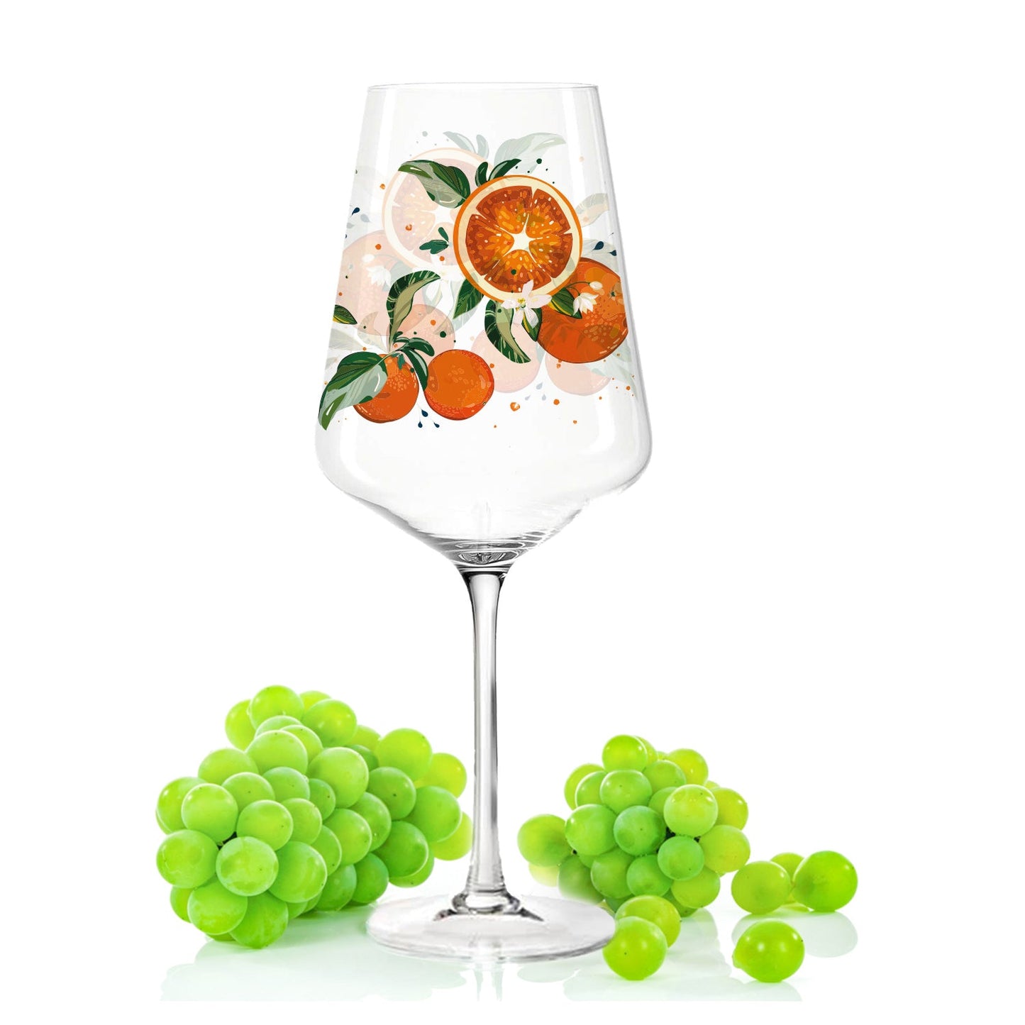 Leonardo Puccini Weingläser mit UV-Druck im Frucht Design im Set