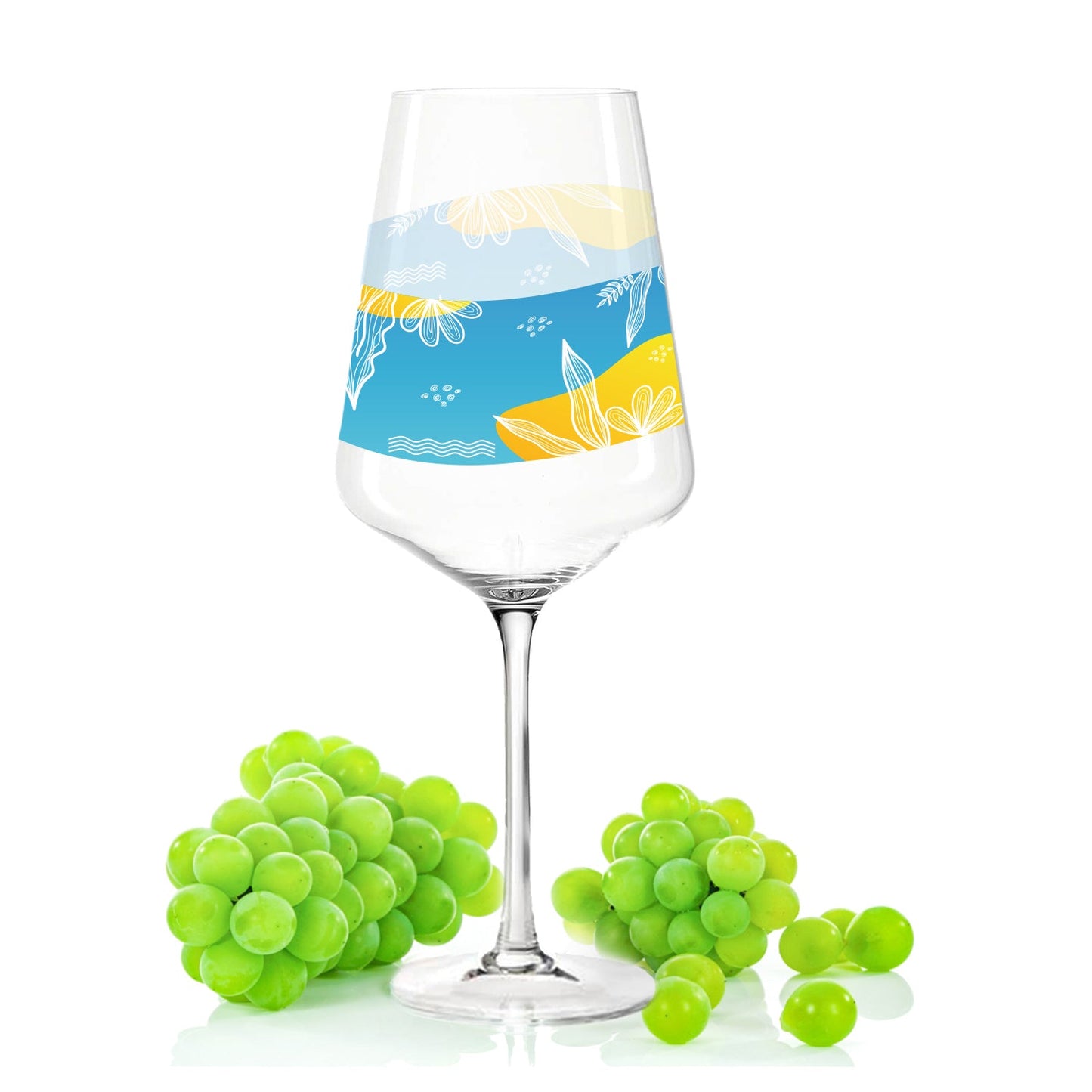 Leonardo Puccini Weingläser mit UV-Druck im Summerfeeling Design im Set