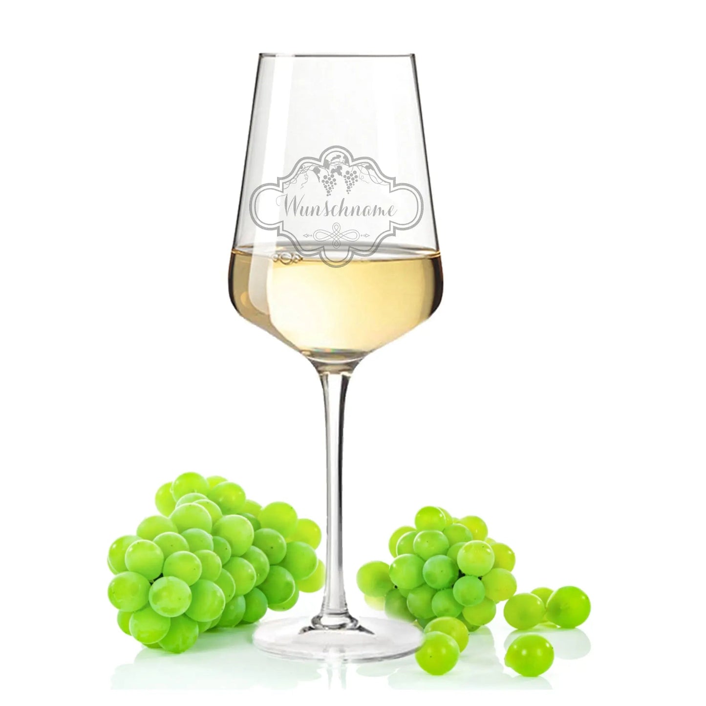 Leonardo Weinglas "Weinranke" mit Namen Gravur
