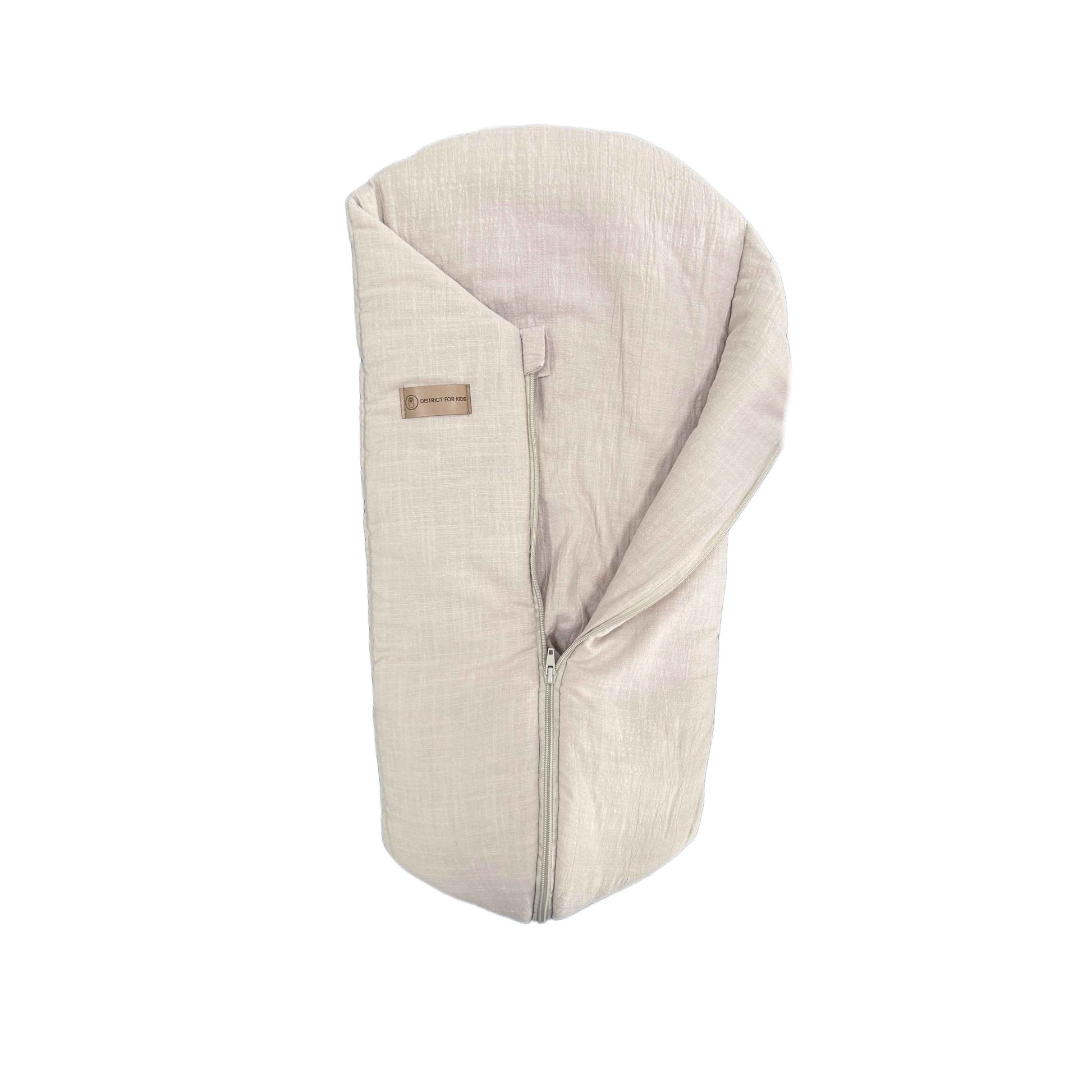 Pucksack Leinen mitwachsend - Atmungsaktiver Babyschlafsack