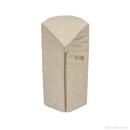 Pucksack Teddystoff Boucle mitwachsend - Nachhaltiger Babyschlafsack