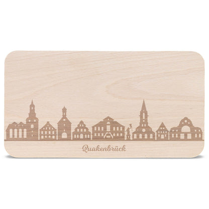 Frühstücksbrettchen Skyline Quakenbrück