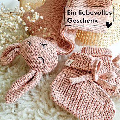 Baby Geschenkset „Hej Baby“ Rose