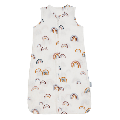 Schlafsack kurzarm Regenbogen