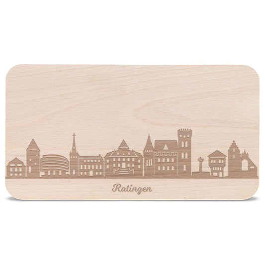Frühstücksbrettchen Skyline Ratingen