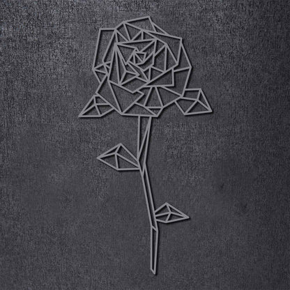 Origami Rose aus Holz -