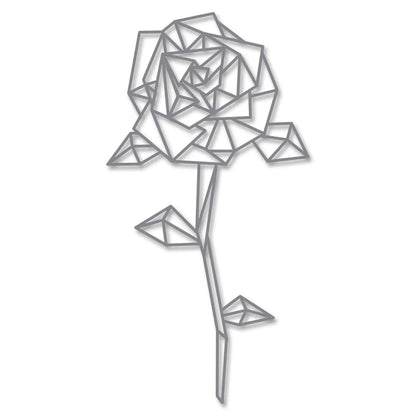 Origami Rose aus Holz -