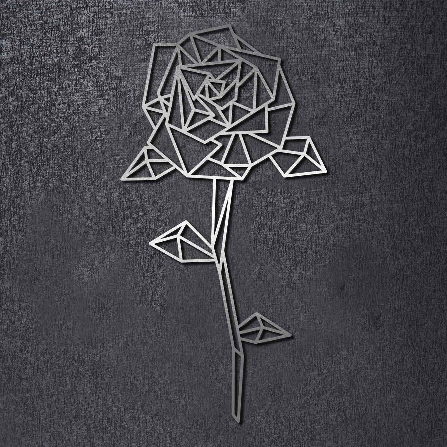 Origami Rose aus Holz -