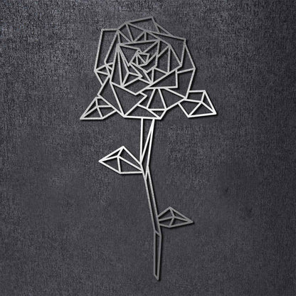Origami Rose aus Holz -